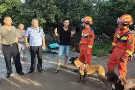 海口2岁多女童失踪近7小时，搜救犬嗅认3公里找回图片