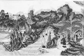 大观园试才题对额——《红楼梦》中最美的一回图片