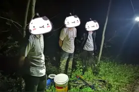 大晚上的，三人正在河边作案……被巡逻民警抓个正着图片