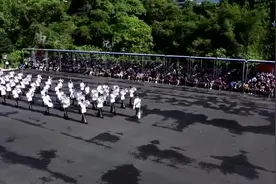 香港警察学院结业会操首次以中式步操进行，李家超出席检阅图片
