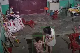 心酸又心疼！父母在外务工，河南3岁女孩对着监控连声喊妈妈图片