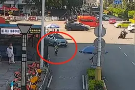 险！3岁萌娃竟独自在马路上骑行5公里……图片