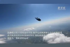 高空跳伞：勇敢者的运动图片