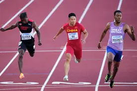 0.003秒优势惊险晋级，苏炳添半决赛面临更大挑战图片