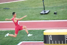 最后一跳逆袭，王嘉男为中国首夺跳远世界冠军图片