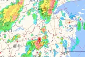 今天，浙江多地下雨！先是人工增雨，雷暴大风也要来了，下周天气太刺激图片
