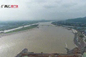 「非凡十年·自豪八桂」西江黄金水道上的璀璨明珠——探访世纪工程大藤峡水利枢纽图片