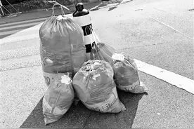 瑞士人的标配：五颜六色的垃圾袋和水槽下的垃圾桶图片