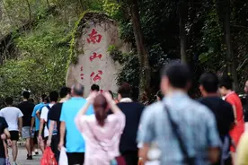 大南山公园别墅登山口停车场停用 升级变化让人期待图片
