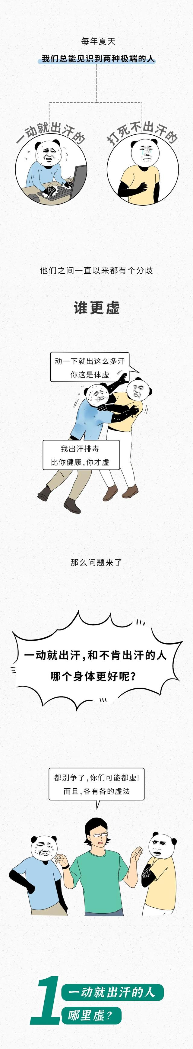 汗漫画破解版（漫画科普老板我特别爱出汗我我特别不爱出汗）