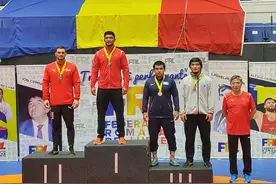 国际摔跤A级赛罗马尼亚站收官 中国队再添3金1银1铜图片