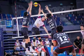 上海男排卫冕全锦赛冠军，全运冠军班底露峥嵘图片