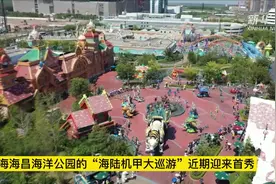 上海海昌海洋公园上演“海陆机甲大巡游”图片