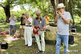 南湖公园里的特殊圩会 你去过吗？图片