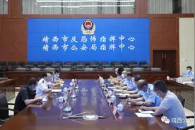 百日行动（五十八）| 百色市公安局副局长李锦英率队到靖西督导“百日行动”相关案件侦办工作图片