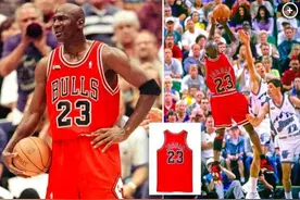 经历20次出价，乔丹一件球衣拍出1009万美元创纪录天价图片