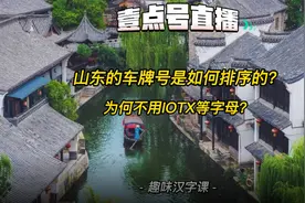 趣味汉字课丨山东的车牌是如何排序的？为何不用IOTX等字母？图片