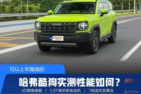 13万的价格，音响比BBA还豪，回头率比坦克300还高！实测哈弗酷狗图片