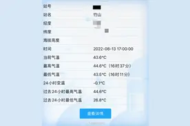 44.6℃！竹山再度刷新湖北省最高气温历史纪录图片