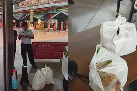 游客带盖饭入园被拒 方特回应：不能带外面打包的熟食图片