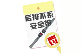 @菏泽车主请注意：严查后排不系安全带图片