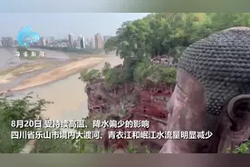 四川乐山大佛真身全部露出视频封面