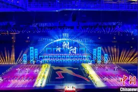 山东省第二十五届运动会在日照开幕图片