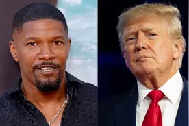 美国影星杰米福克斯模仿特朗普的视频火了，外国网民：他最像图片