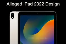 苹果iPad 10外观图：直角宽边框 竟然还有Home键？图片