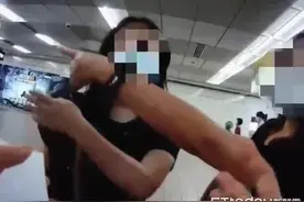 台媒：台北地铁现首例松鼠伤人案，宠物松鼠钻进女乘客长裤内“狂咬”图片