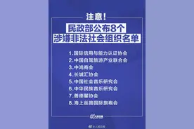 最新公布！这些是涉嫌非法社会组织图片