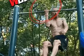 8年练出8块腹肌、捉鱼一击即中，这届大爷大妈真厉害图片