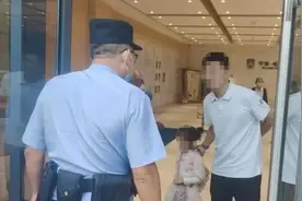 杭州爷爷头一回送孙女上学，幼儿园居然报警了！连孙女都忍不住吐槽图片