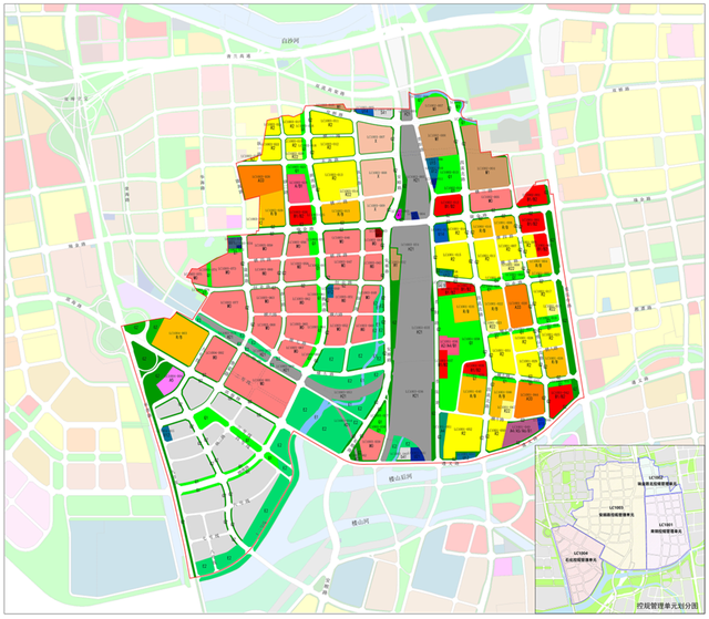 重磅！李沧区青岛北站及周边片区、楼山河北片区、金水路北片区最新控规亮相