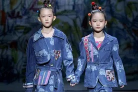 （文化）“CHENWEN Studio·陈闻”牛仔亲子装发布会在京举行图片