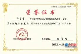 20多米高空，他翻越护栏救下3岁男童！阿里巴巴为他颁发“正能量奖”图片