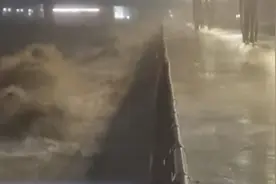 台风“梅花”再次登陆青岛 强度为热带风暴级 成登陆山东最晚台风图片