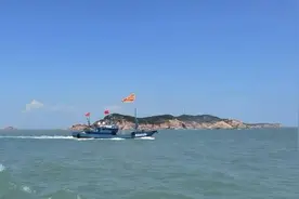 今日东海大开渔，受台风“南玛都”影响，我省渔船明日又㕛叒叕要回港避风图片