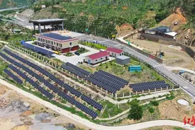 高速路秒变“发电站”，四川首个“光伏+高速”项目20余天发电近30万度图片