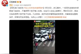 司机油门当刹车 众人42秒抬车救两个孩子图片