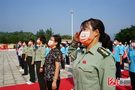 河北邢台：抗大陈列馆开展“铭记历史 勿忘九一八”主题纪念活动图片