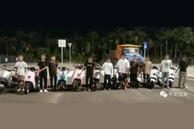 深夜驾驶改装电摩飙车，还发视频到网上炫耀，结局很舒适图片