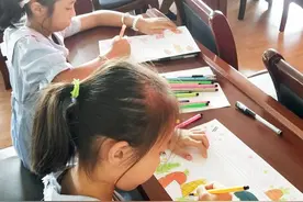 萌娃彩绘惜粮手抄报迎中国农民丰收节图片