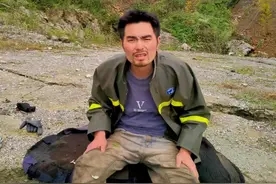 特写｜地震后甘宇失联的17天：靠喝水吃野果充饥，晚上睡在树下……图片