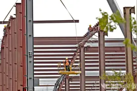 襄阳比亚迪产业园施工正酣图片