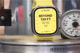 Apple Watch Ultra的潜水能力有多强？实测证明可超出官方标称值图片