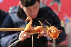 那糖人面灯和影人图片