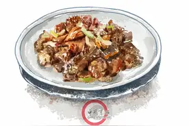 深藏不露的猪腰，快慢见功夫图片