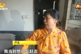 一条眼镜蛇蹿进洗衣机！长沙居民惊醒报警图片