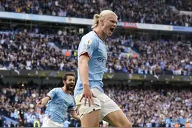 神锋！哈兰德欧冠打入27球，少踢51场比赛追平苏亚雷斯图片